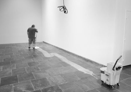 Robert Irwin installation at the Whitney