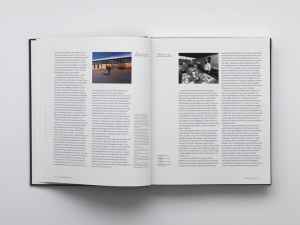 Chinaiti: the Vision of Donald Judd open to a page of text and images